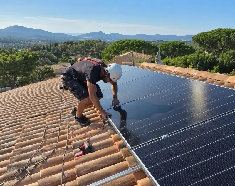 Installateur panneaux solaires Tavel — pose photovoltaïque sur toiture