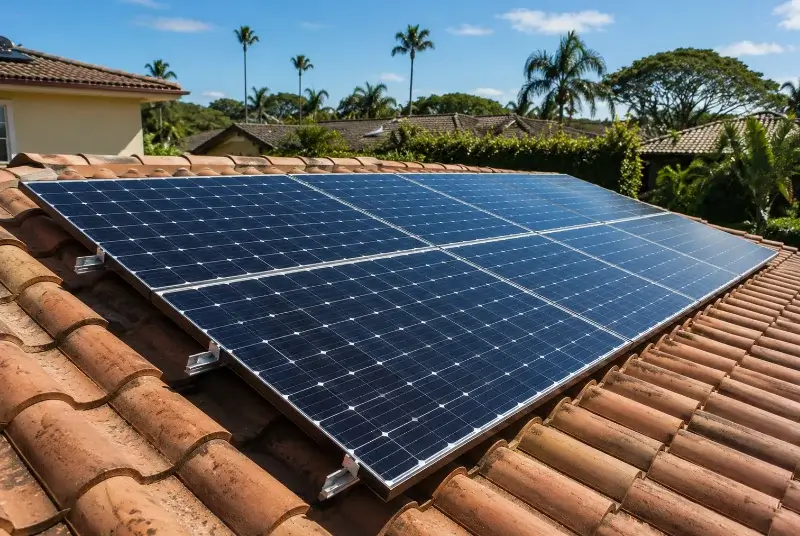 Installation de panneaux solaires à Tavel